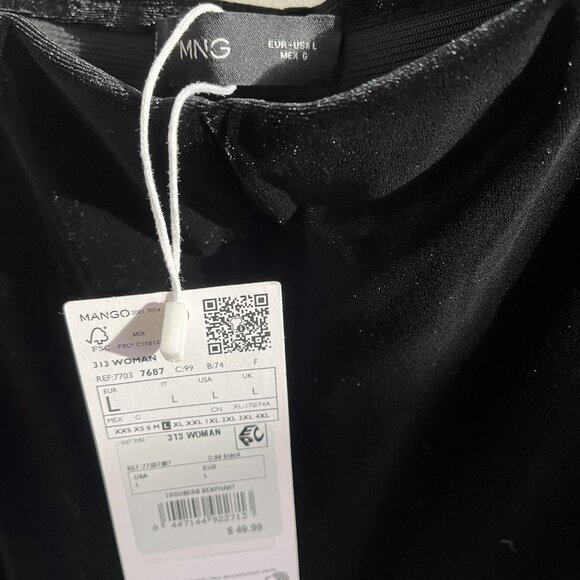 MANGO Velvet Pants (L) - Picture 4 of 4